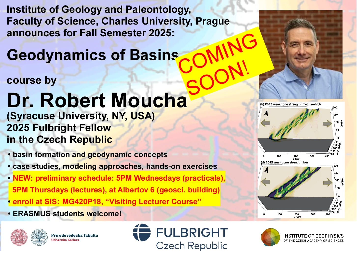 Kurz Roberta Mouchy na Přírodovědecké fakultě UK