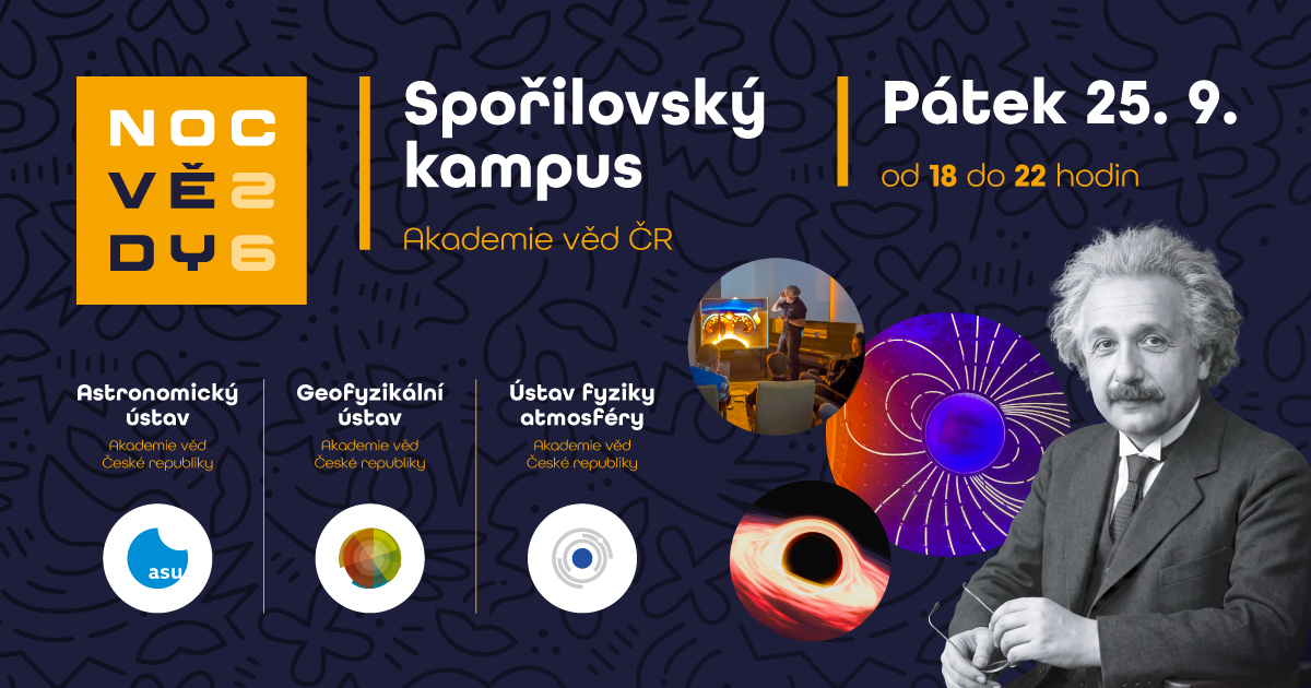 Noc vědy 2026 v areálu Akademie věd na Spořilově